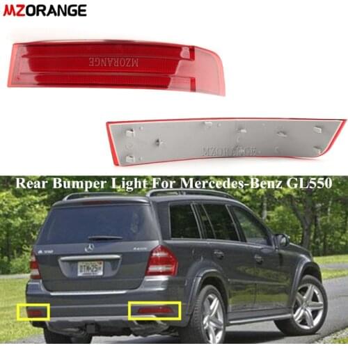Red Rear Bumper Reflector Light For Mercedes-Benz GL320 GL450 GL550 2007 2008 2009 Tail Brake Lamp Turn Signal Light