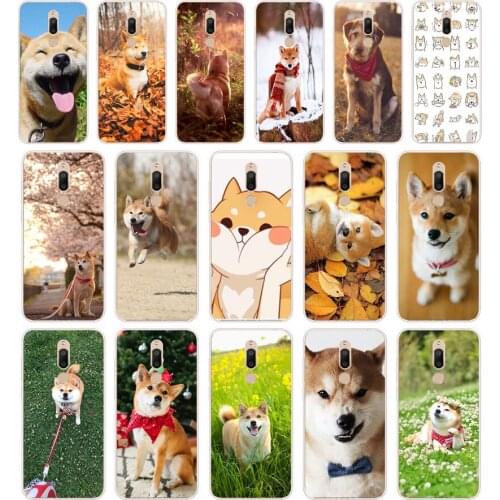 049FG Brushwood Doge Shiba Inu Funny Dog gift Soft Silicone Tpu Cover phone Case for Meizu M5 M5C M5S Note M6 M6S M6T case
