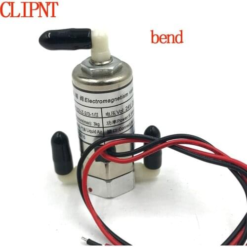 1pc JYY solenoid valve 5.5W 24V for Infinite inkjet printer bent