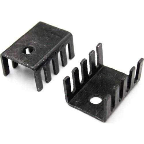 10pcs/lot HOT~~TO-220 19*15*10MM Aluminum heatsink 781radiator 7805 cooling product purchas driver board
