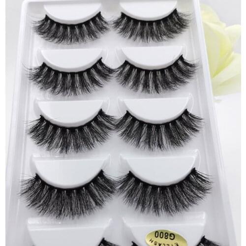 100boxes Mix natrual mink eyelashes false lashes bulk fluffy dramatic eye lashes false lashes kits 100 packs eyelashes maquiagem