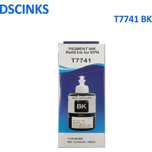 140ML T7741 Refill ink Pigment ink For Epson Workforce M100 M201 M205 L606 L655 L1455 ET-3600 printer