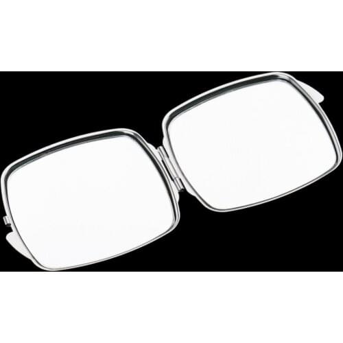 2x Compact Size Two Round Square Portable Foldable Makeup Mirror