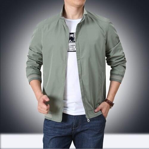 2020Jacket Men Fashion Quick Dry Casual Mens Jacket Sportswear Bomber Jacket Male Jackets Men Coats Plus Size M-5XL Wind Breaker