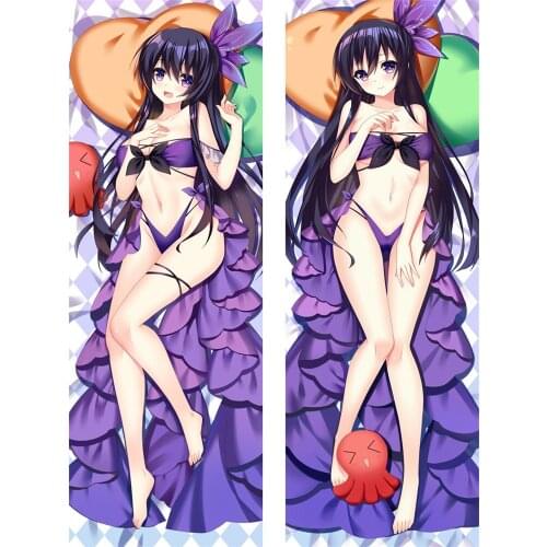 Gobsk 2020-October update Japanese Anime Pillowcases DATE A LIVE Yatogami Tohka Dakimakura Hugging Body Pillow Cover Case