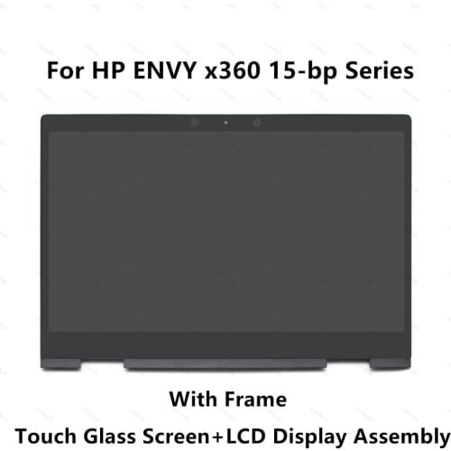 Touch Glass Digitizer LCD Display Screen Assembly For HP ENVY 15-bp105ni 15-bp105nia 15-bp105nn 15-bp105nw 15-bp105tx 15-bp105ur