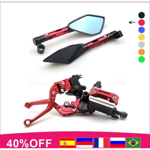 For Fz6n Motorcycle Clutch Pump And Hydraulic Brake Levers For Honda VFR 750 800 750F 1200F Xadv 750 X11 X4 Xl1000v Z125 Z50