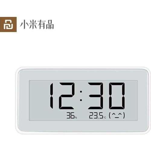 Youpin Electronic Thermometer Hygrometer Pro BT4.0 Wireless Smart Electronic Clock LCD Temperature Measurement Tool