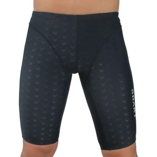 SBART Hot Swimwear Men Competitive Swim Briefs Trunks Male Swimsuit Racing Jammers Sharkskin Swimming Board Shorts