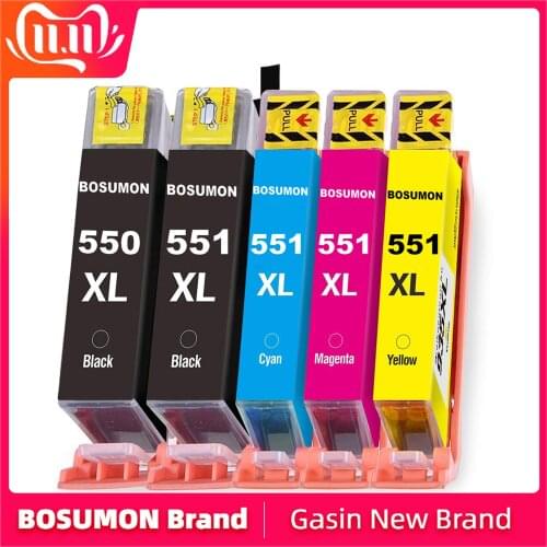 PGI 550 551 compatible ink cartridge for canon PIXMA IP7250 MG5450 MX925 MG5550 MG6450 MG5650 MG6650 IX6850 MX725 MX925 printer