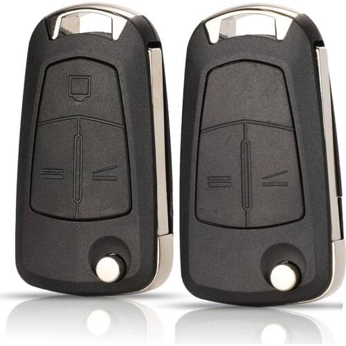 Bilchave 10pcs Remote Car Key Shell For Vauxhall Opel Corsa D Astra Vectra Zafira Signum Remote Key 2/3 Button Fob Case