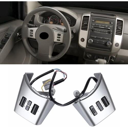 Car Steering Wheel Controls Volume Cruise Switch Buttons for Nissan Frontier Xterra Pathfinder 48430-ZL91C 48430-2Z511