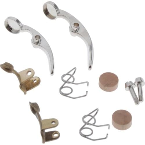 Copper Trumpet Water Key Valve Spring Screws Water Key Holders Full Set Trumpet Repair Maintenance Parts