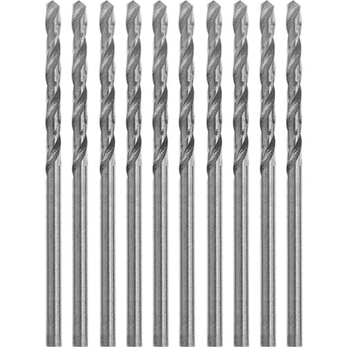 Multifunction 10 Pcs Tiny Micro HSS 0.7mm Straight Shank Twist Drilling Bit