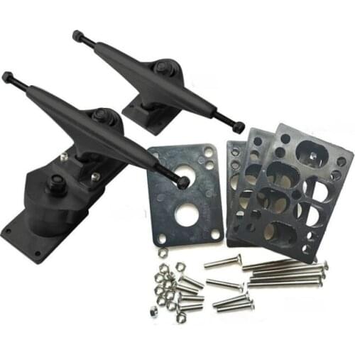 CX7 Bridge Skateboard Trucks Long Plate Bridge Base Modification Surfskate Bridge Shock Absorption 6.25in Skateboard Bridge