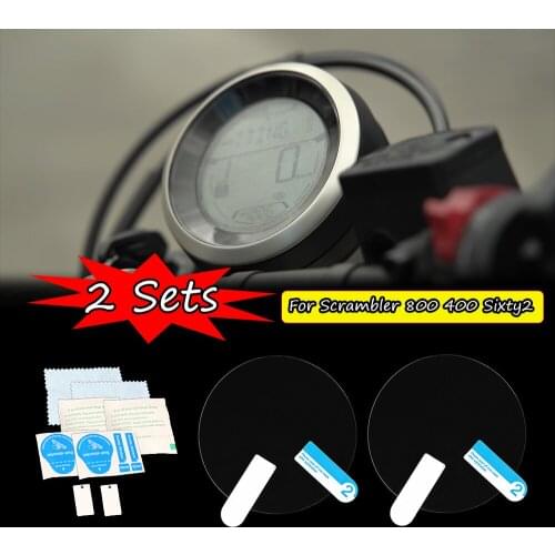 Motorcycle Speedometer Cluster Scratch Protection Film Screen Protector For Scrambler 800 Nightshift 400 Sixty2 Icon 2015-2021