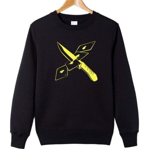 BITTER COFFEE Brand Spring Autumn New Men Casual Hoodies Sweatshirt Poker Gambling Print Cotton Pullover Coat Warm Clothes