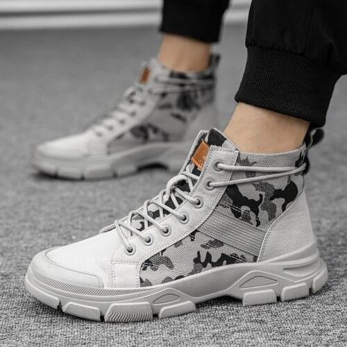 2021 Military Men Boots High-top Breathable Combat Boots Outdoor Hiking Shoes Tactical Boots Mens Women Desert Boots Male F8