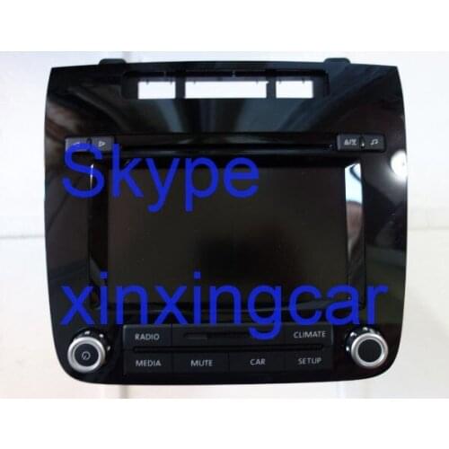 BRAND NEW 6 Disc CD changer Audio Media For VW RCD550 7P6035162B P6035195D VW Touareg 7P Stereo Radio with touch screen