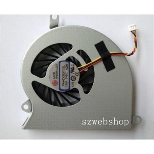 New For MSI GE40 CPU-VGA MS-1491 MS-1492 CPU Cooling Fan E33-0800261-MC2 X460 X460DX X460DX-216US X460DX-291US PAAD06015SL A101