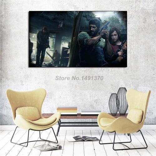 The Last Of Us Game Poster Canvas Prints Picture Modular Office Paintings For Living Room On The Wall Home Decoration