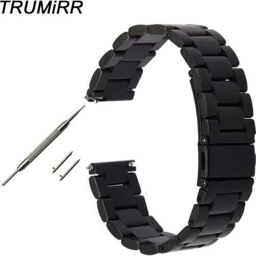 18mm 20mm 22mm 23mm 24mm Quick Release Watch Band for Tissot T035 PRC 200 T055 T097 Stainless Steel Strap Watchband Black Silver
