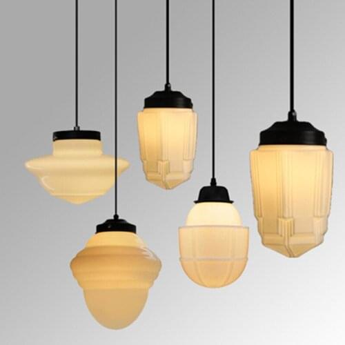 Modern lustre pendente glass living room restaurant Home Decoration E27 Light Fixture luminaria pendente hanglamp