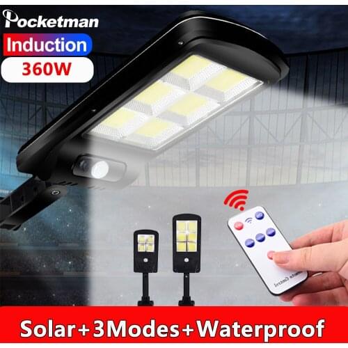 Outdoor LED Solar Light Security Lights Motion Sensor Wireless Solar Lamp Waterproof Wall Lamp for Garden Fence Patio Garage