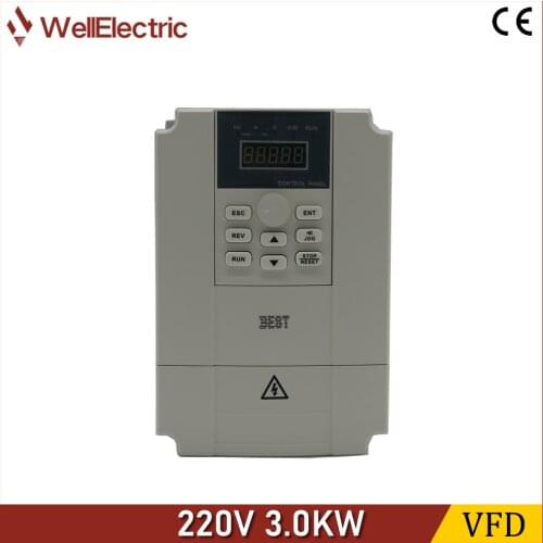 VFD Inverter 220V 3.0KW for Woodworking Engraving Machine BEST