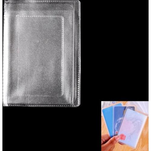 Waterproof Transparent Auto Document Cover Russian Drivers License Case Protect Car ID Card Holder For Men Women For Travel