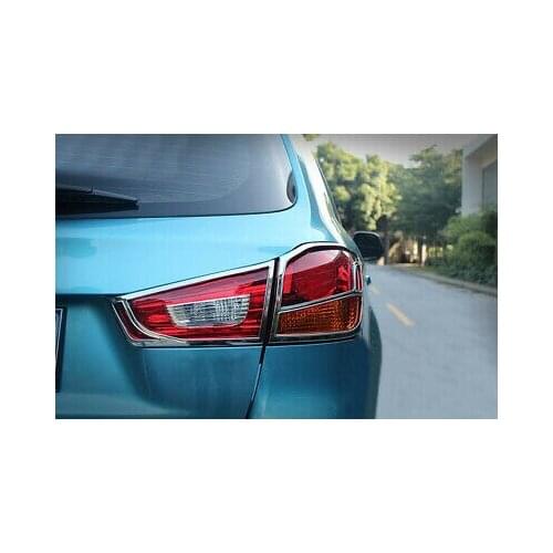 Rear Tail Light Lamp Cover Trim 4pcs For Mitsubishi ASX Outlander Sport 13-16