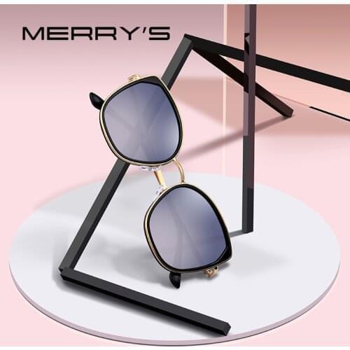 MERRYS Women Fashion Cat Eye Polarized Sunglasses Ladies Trending Sun glasses UV400 Protection S6206