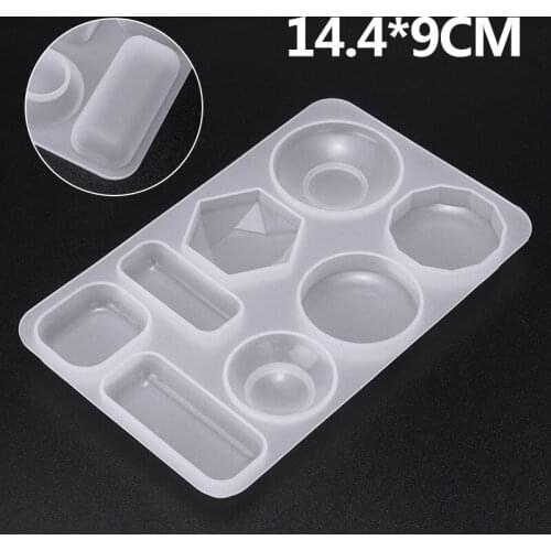 1PC Silicone Mould Earring Pendant Mold Jewelry Making Resin Casting Mould DIY Crafts Trinket Fashion Jewelry