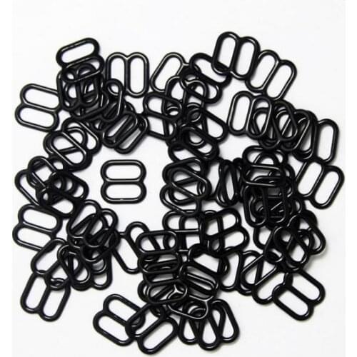 300pcs Wholesale Bra Strap Sliders Clasps 8mm for Bra Strap Replacement