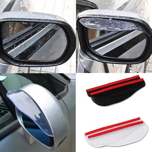 80% Hot Sales Universal Rear View Side Mirror Rain Eyebrow Board Shade Shield Visor for Car