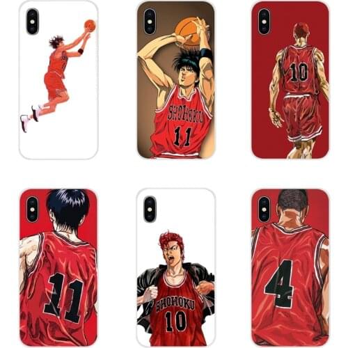 Accessories Phone Shell Covers Anime Slam dunk Sakurag For Xiaomi Mi4 Mi5 Mi5S Mi6 Mi A1 A2 A3 5X 6X 8 CC 9 T Lite SE Pro
