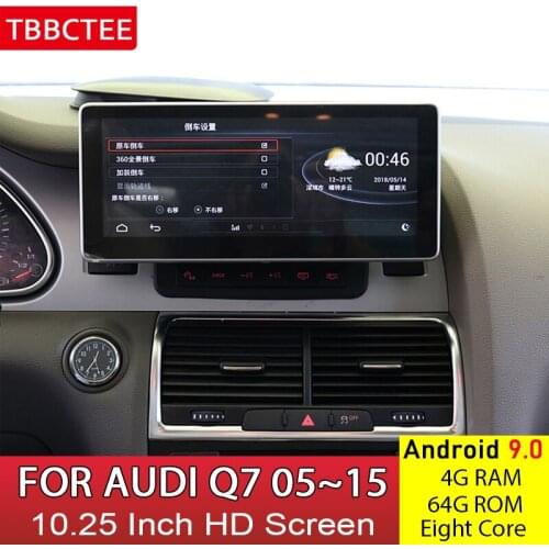 Android 9 8 Core 4GB 64GB For Audi Q7 4L 2005~2015 MMI GPS Navigation Car multimedia player Stereo radio
