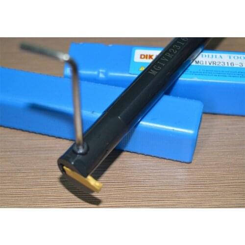 FREE SHIPPING MGIVR2316-3 Partting Grooving Cut-Off Tool Holder For 3mm Width MGMN300 cnc