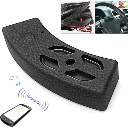3W Motorcycle Helmet Bluetooth Speaker Stereo Sound Hands-free Calls with USB Interface for Motorcycle Bicycle Motoribke