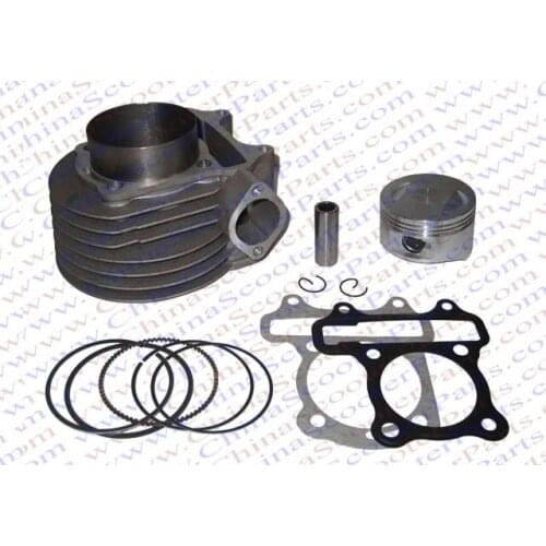 57.4mm Cylinder Piston Ring Kit GY6 150CC Jonway Jmstart Yiying Keeway Scooter Parts
