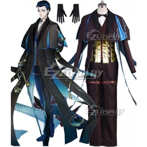 Fate Grand Order Ruler Holmes Uniform Suit Party Outfit Adult Halloween Set Festival Unisex Suit Cosplay Costume E001