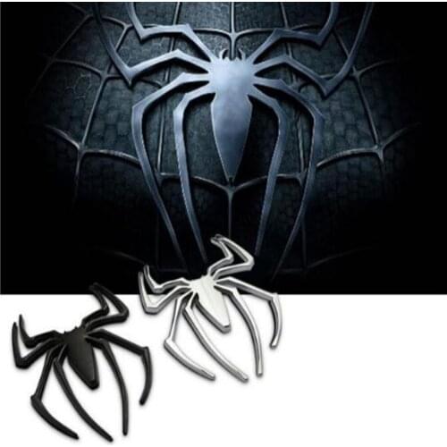 MR TEA New Spider Cute Car Sticker Badge 3D Animal Auto Motorcycle Decal Badge Emblem Sticker Car styling Accessories