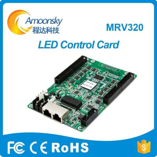 Nova mrv320 led display control card full color receiving card