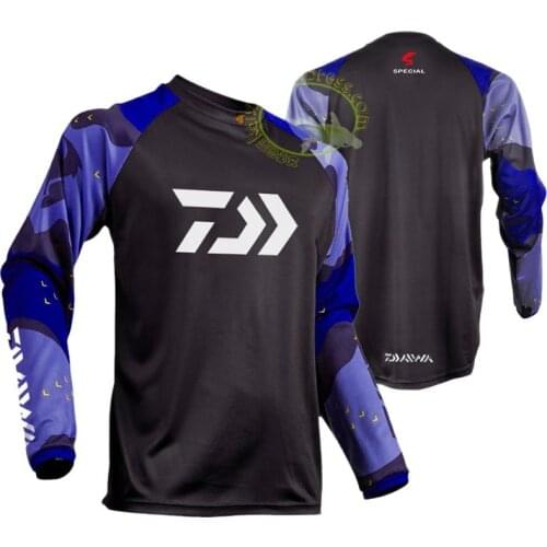 2020 New Summer Quick Dry Fishing Long-sleeve Clothing Dawa Fishing Sweatshirt Breathable Anti-uv Sun Autumn Man Fishing Jersey