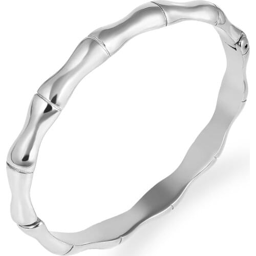 2021 Summer New Model Punk Bracelet Bamboo Personality Bracelet Stainless Steel Jewelry For Men And Women Lovers Gift Wholesale