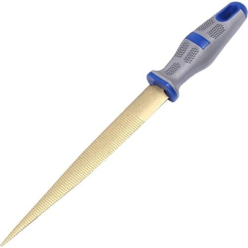 6-12" Medium-toothed Woodworking Files High Carbon Steel Triangular File Intermediate Rasps Woodworking Grater Carpenter Tools