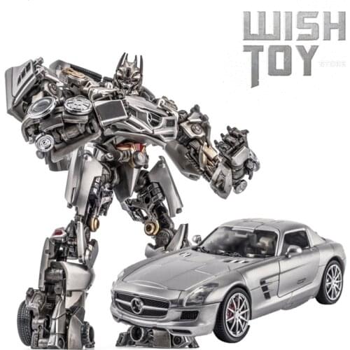 Transformation Robot Masterpiece NA XM1 XM1-B Mista Movie Soundwave With Laser Bird And Dog Action Figure Collection Toys