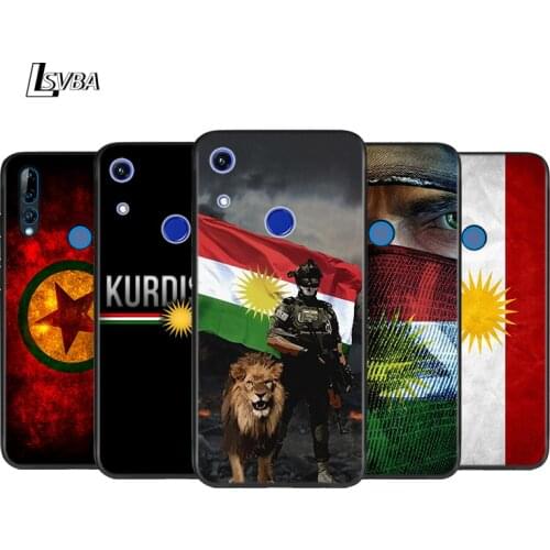 Kurdistan Flag Silicone Cover For Honor 8 8A Prime 8X MAX 8C 8S 7A 7C 7S Play 3E V9 Pro Phone Case