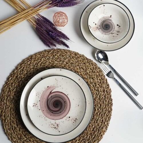 Plate Sets Tulü Porselen China