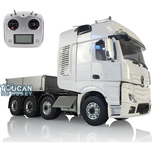 RC 1/14 LESU Metal Chassis Truck Hopper Sound Radio Hercul Arco Cab Tractor THZH0735-SMT3